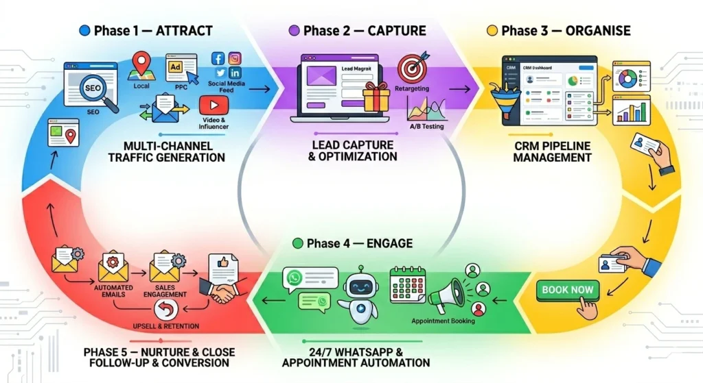 360 Digital marketing Flow