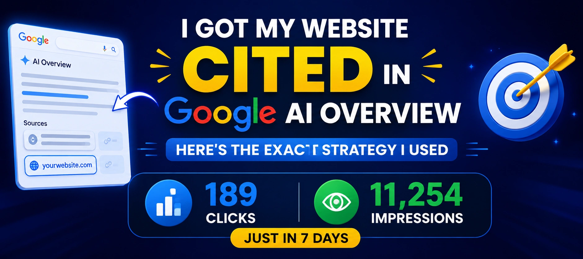How to Get Cited in Google AI Overview (Real Strategy)
